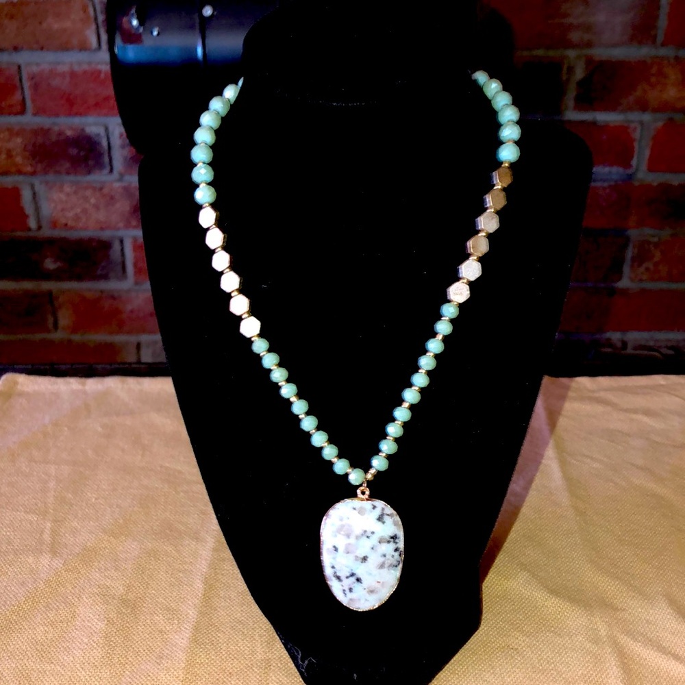 Sea Salt and Coconut Necklace
